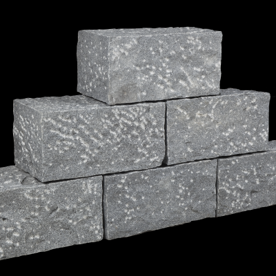 Mauerstein Granit anthrazit, 35 x 15 x 17,5 cm